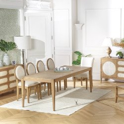 Table à manger à rallonge | Extensible et élégante